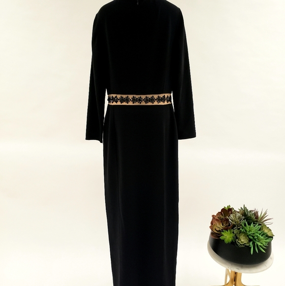 PRICE REDUCED MK Collection Jeweled Gown Sz 16 - Picture 5 of 8